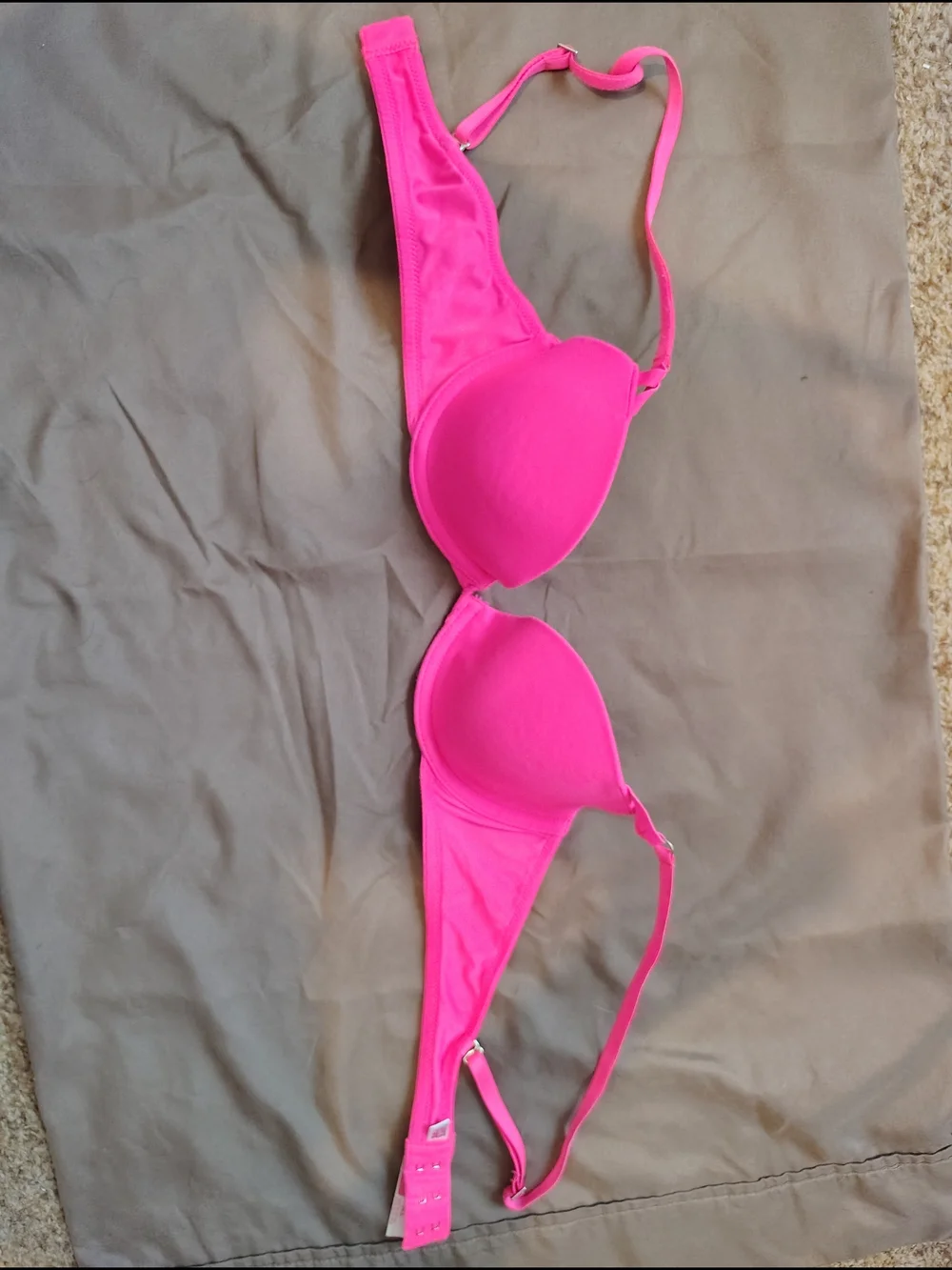 Victoria's Secret PINK Hot Pink & Purple Animal-Print Bra (3 Pack)
